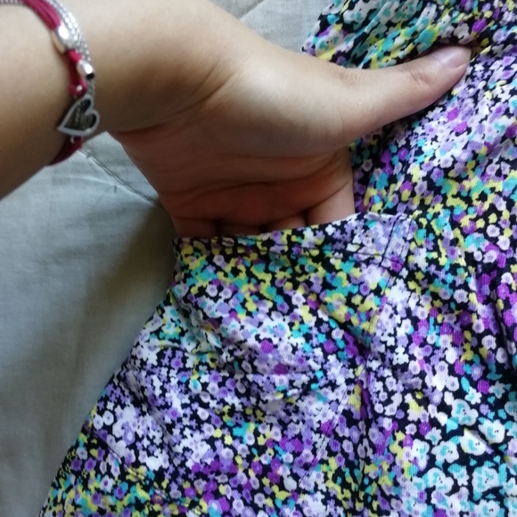 H&M Girls Floral Pocket Mini Skirt 11-12 - Picture 5 of 5